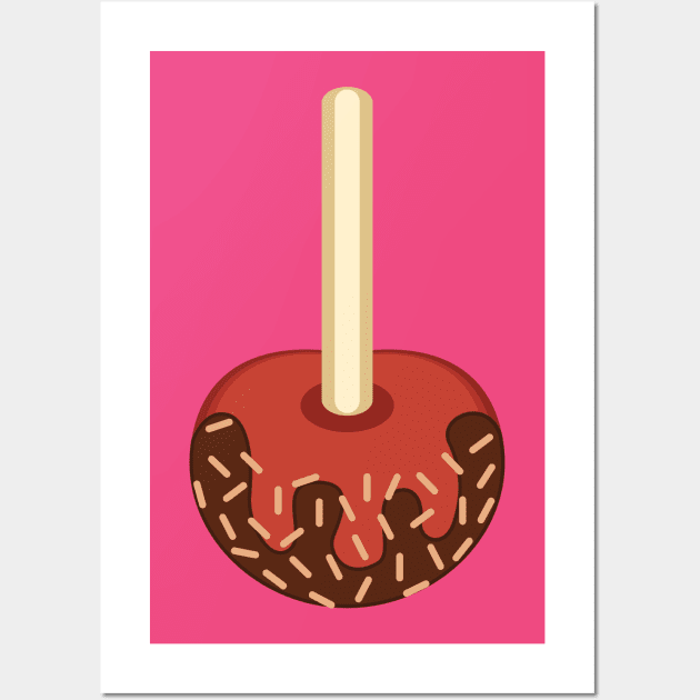 Toffee Apple Wall Art by LineXpressions